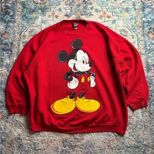 Vintage Disney Mickey Mouse Crewneck Size XXXL